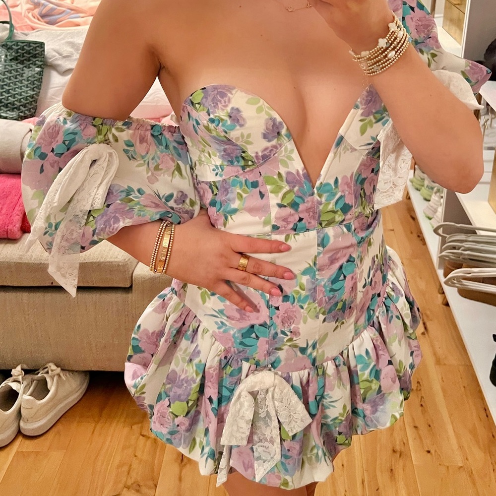 for love and lemons alice mini dress